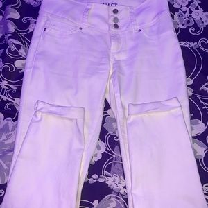 White jeans